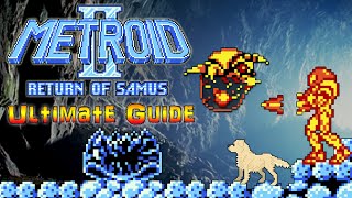 #Metroid2 Metroid II: The Return of Samus GAME BOY - ULTIMATE GUIDE - ALL Items,  ALL Endings, 100%