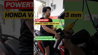 Ngedynotest 🔥 HONDA VARIO 150 63 mm #vario #dynotest #dyno #arjunabahanimotor