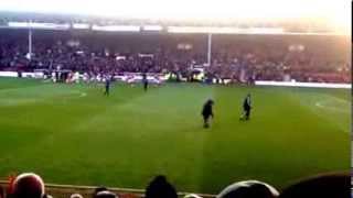 Nottingham Forest v Leeds United Beginning of Match, The Ci