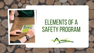 Elements of a Safety Program