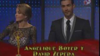 David Zepeda presenta premio TvyNovelas 2010