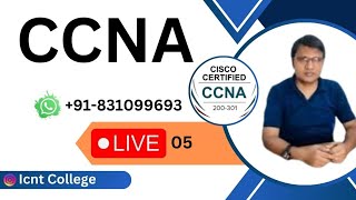 CCNA CLASS -5 || CCNA 200-301 Full Course in 2024 || in hindi || #icntcollege #icntgyan