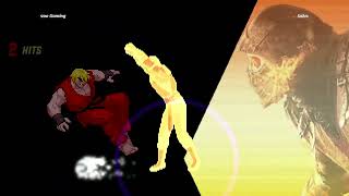 Scorpion vs Ken | THE FIRE BENDER MASTER !! | SUPER CLASH! | Street Fighter x Mortal Kombat