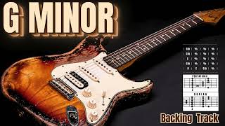 Smoky Blues Club Jam Guitar Backing Track in G Minor