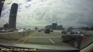 Driving in Toronto: Port Lands Energy Centre to Pearson Airport and Highway 401