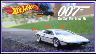 007 The Spy Who Loved Me - car chase - stop motion - hot wheels