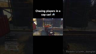 Chasing players in a cop car! #gta #gaming #roleplay #police