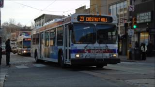 SEPTA Audio: 2004 New Flyer D40LF #5784 (Exhaust Pipe)