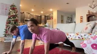 3mins of our couple workout ❤️