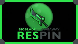 THE BIOBLADE GIVEAWAY RESPIN!!!