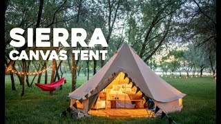 Teton Sierra: Canvas Tent for Memorable Adventure