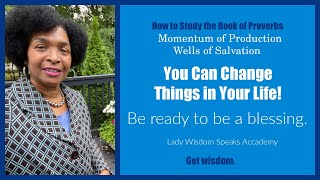 Be Ready to Stand & Serve/ Proverbs 24/Lady Wisdom Speaks! Academy is live!