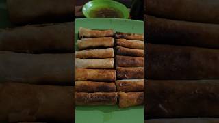 Lumpia ubod, cola, and a movie #food #snacks #meryenda #danganddidi #lumpia #shortvideo #fyp