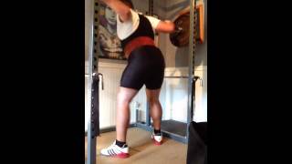 Squat 300 x 4 - third set