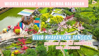 TEMPAT WISATA SEKALIGUS PENGINAPAN KECE ‼️ VILLA KHAYANGAN PUNCAK 2 JONGGOL TERBARU JULI 2023 💕