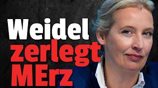 💥Alice Weidel ZERLEGT MERZ: "Ersatz Scholz" 😂