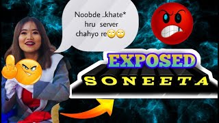 SOONEETA  EXPOSED 😡😡  REALITY OF SOONEETA 😡😡 REPLY TO SOONEETA 😡😡 NEPALI PLAYER SAAB NOOB REY 😂#FFNC