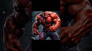 Red hulk Ai generated #hulk #redhulk #remix #anime #music