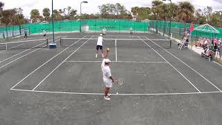 Cat III Men's Tennis 65 Doubles Final, Turville-Kimball(1) vs Wilke-Dalphon(2)