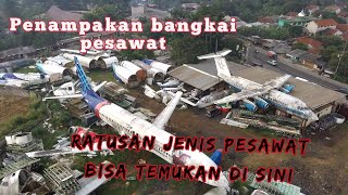 Penampakan kuburan pesawat parung bogor, bangkai pesawat ternamapun anda bisa temukan di sini.