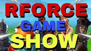 JE LANCE OFFICIELEMENT LE RFORCE GAME SHOW SUR FORTNITE !!! #rforcegameshow