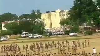 👮பயிற்சியின் போது கை விரலை இழந்த காவலர்👮  💣 💣on practice  ( raja rathnam  stadium)💥💥💥