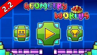 NUEVO JUEGO de GEOMETRY DASH WORLDS 2.2