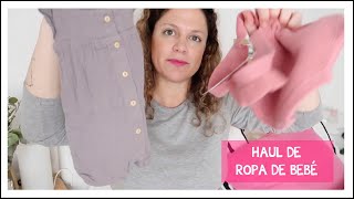 HAUL DE ROPA DE BEBÉ Y MATERNIDAD!