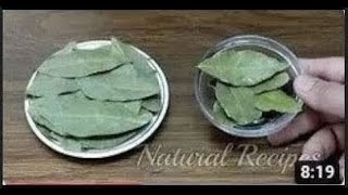 Bay leaves benefits❗️ Get rid of all bacteria and fungi and Stops cough