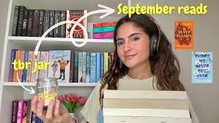 TBR jar prompts pick my September reads