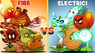 PvZ 2 Team Fire Vs Electrici-That Team Can Win?