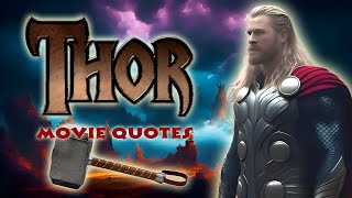 Thor | God Of Thunder / Son Of Odin (Avengers) Movie Quotes