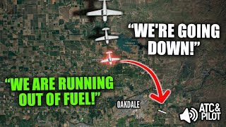 Plane CRASHES due to FUEL EXHAUSTION near Modesto, CA