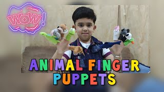 Finger Puppet | Having Fun With Finger Puppet