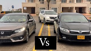 Civic X 1.8 Vs Rebirth Prosmatec |10th gen civic Vs 9th gen civic| |drag race|