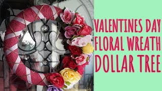 Valentines Day Wreath|DIY Collaboration|Dollar Tree