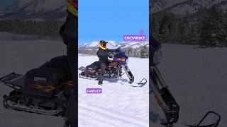 😈 Harley Davidson Snowbike. Сноубайк Харлей Дэвидсон #snowbike #snowrider #эндуро42