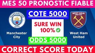 PRONOSTIC FOOT:MES PRONOSTIC FOOTBALL AUJOURD'HUI (football prediction ) CORRECT SCORE|SCORE EXACT