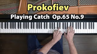 Prokofiev “Playing Catch” Music for Children Op.65, No.9 - P. Barton, FEURICH grand piano