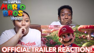 The Super Mario Bros. Movie | Official Teaser Trailer (2023) | REACTION!!!