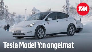 Talviauto 2022 — Miksi Tesla Model Y käyttäytyy omituisesti?