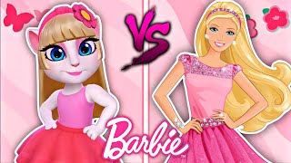 My Talking Angela 2 ❤️‍🔥|| Angela Vs Barbie 🏩|| Cosplay/ Makeover 💄