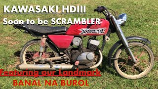 KAWASAKI HD3 125 soon to be SCRAMBLER