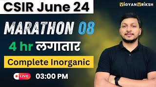 Complete Inorganic Chemistry I Recent Trends Marathon 08 | CSIRJune 24