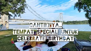 Celebrate BIRTHDAY tepi tasik putrajaya sambil berpiknik dengan family #tasikputrajaya