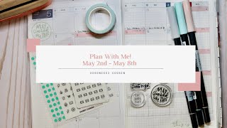 PLAN WITH ME IN MY HOBONICHI COUSIN FOR MAY 2nd- MAY 8th|CHATTY PWM