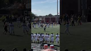 Rowan Profs Nate Maiers to Mac Carlin for a touchdown vs Salisbury Sea Gulls #ncaa #football