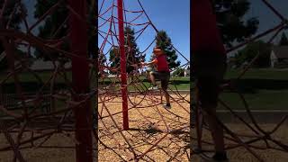 6/25/19 Logan rope jungle gym