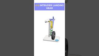 LANDING GEAR Mechanism #automobile #engine #engineering #enginecycle #mechanic #carengine #gun