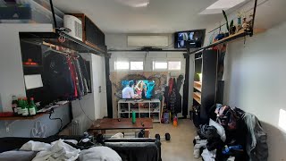 Turning a 1 Car Garage into a Living Space - 155 Sq Ft Studio